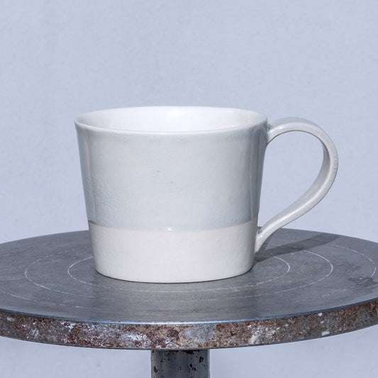 Porcelánový moka hrnek 200ml / šedomodrý