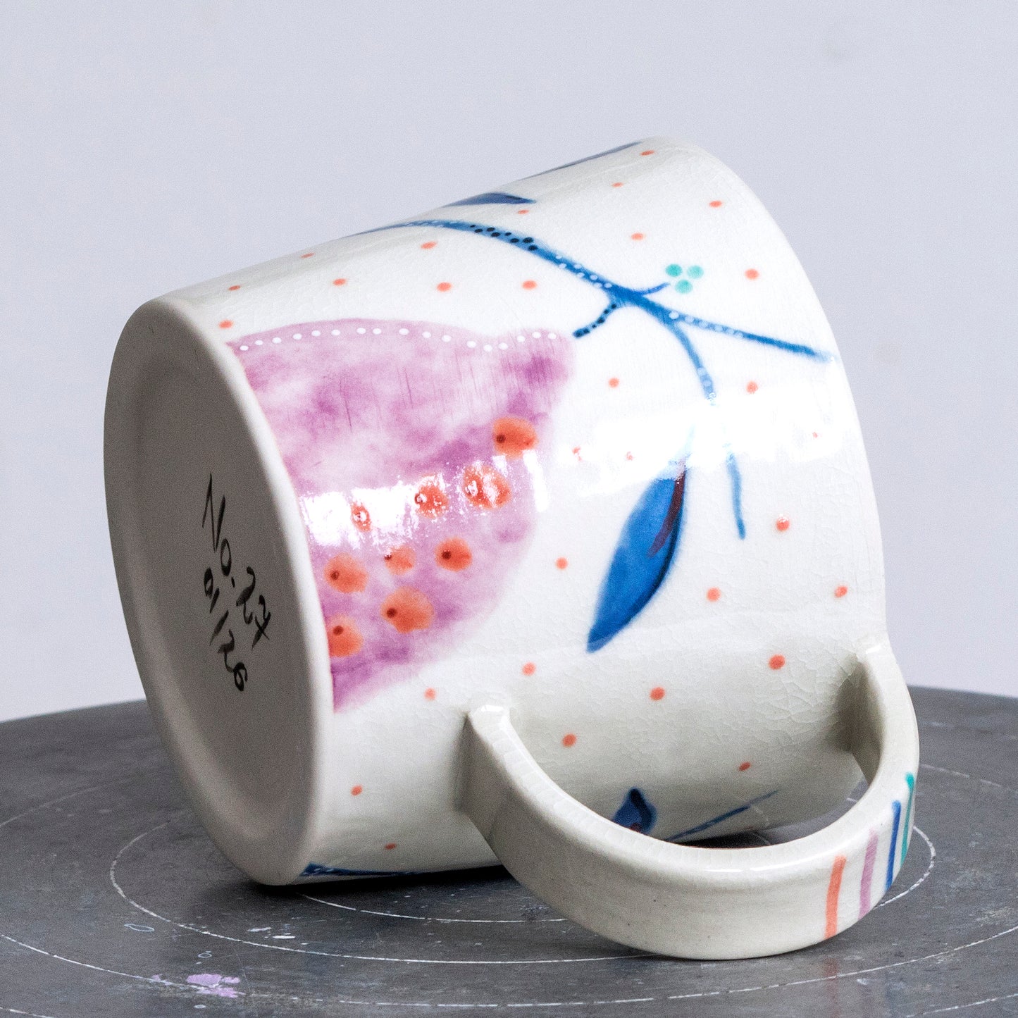 Porcelánový moka hrnek 200ml / No.27