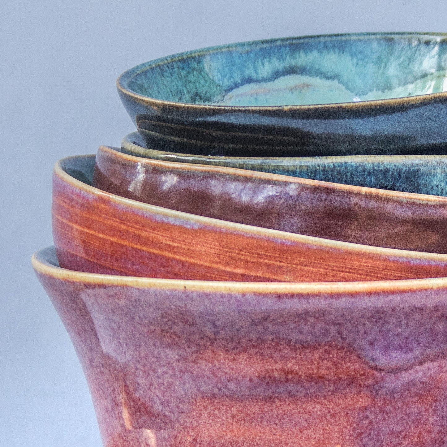 Porcelánová miska 200ml / mramorovaná  / No.3