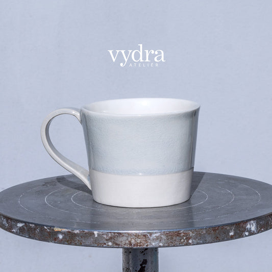 Porcelánový moka hrnek 200ml / šedomodrý