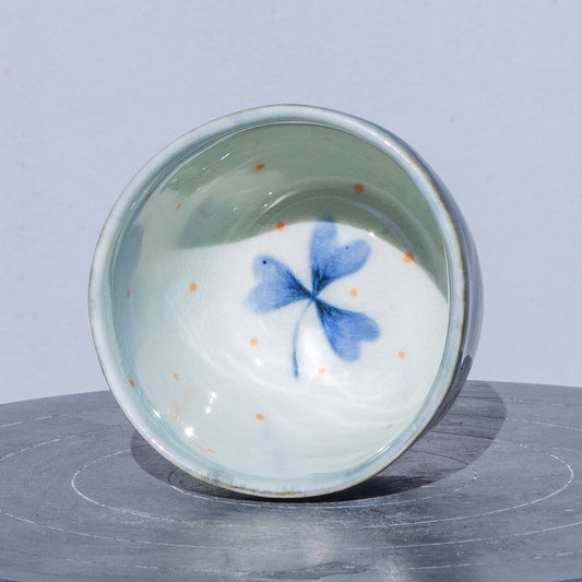 Pohárek na espresso 110ml / se čtyřlístkem