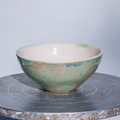 Porcelánová miska 250ml / mramorovaná / sada dvou kusů