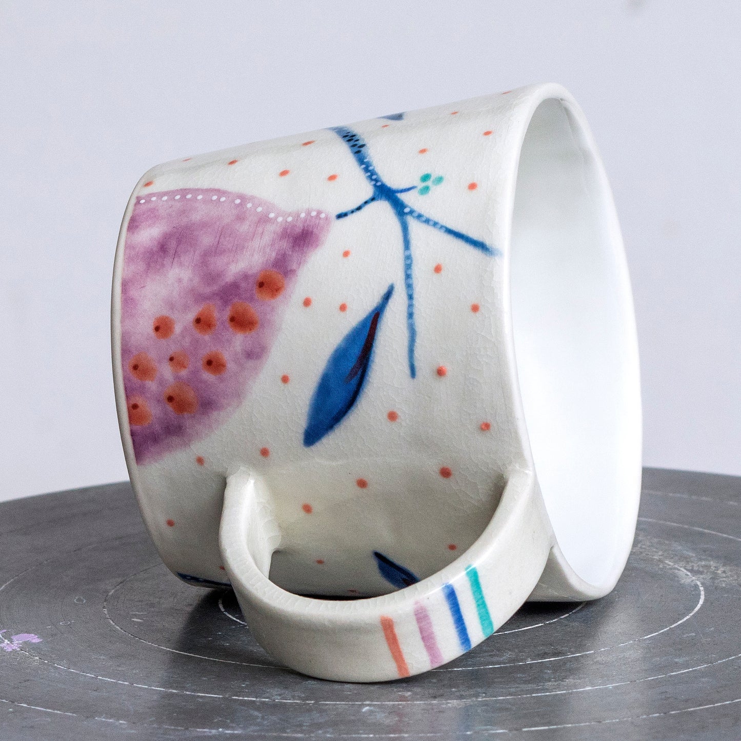 Porcelánový moka hrnek 200ml / No.27