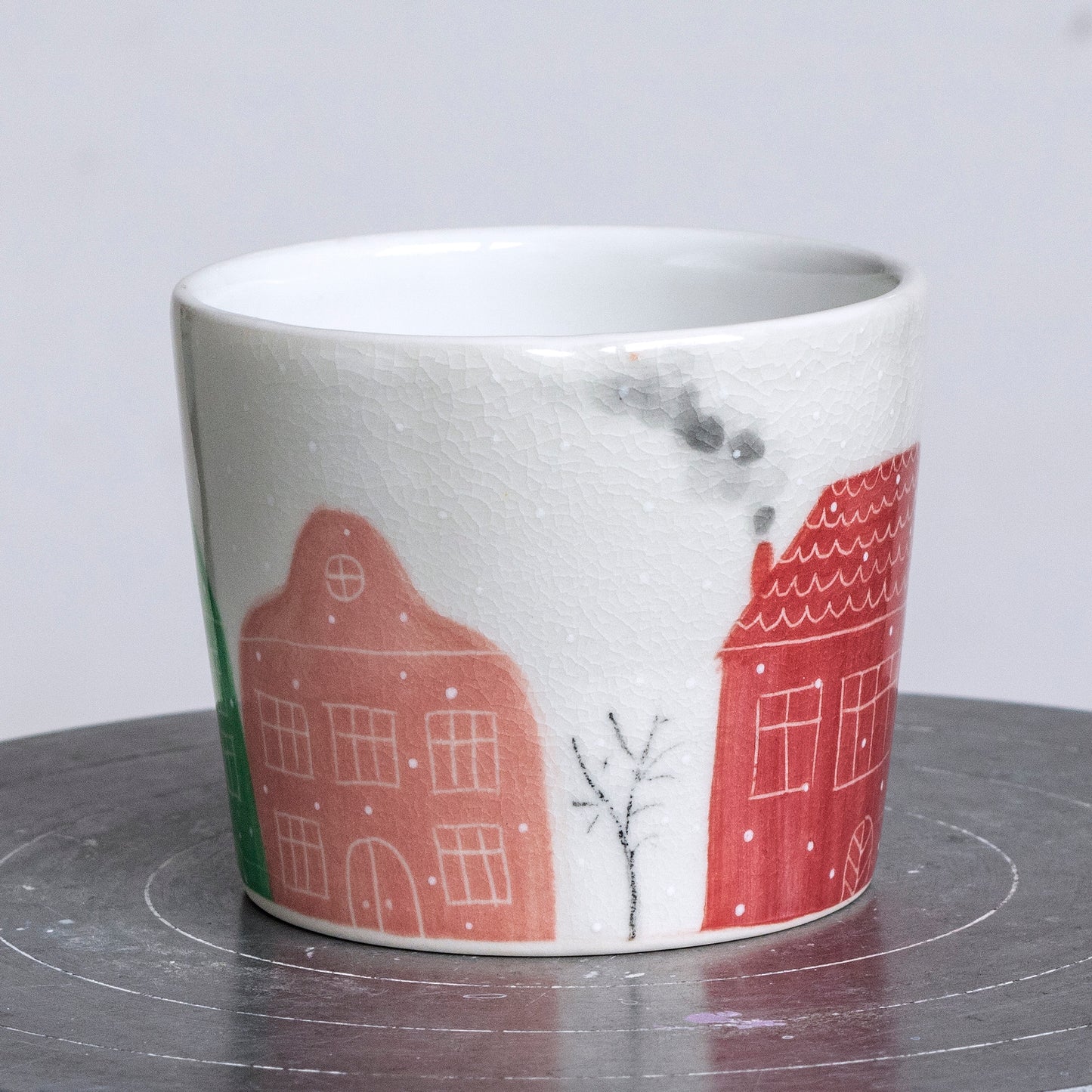 Porcelánový moka pohár 200ml / No.23