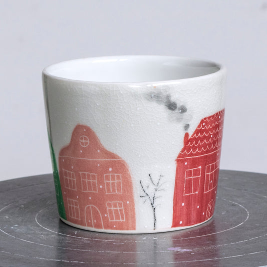 Porcelánový moka pohár 200ml / No.23