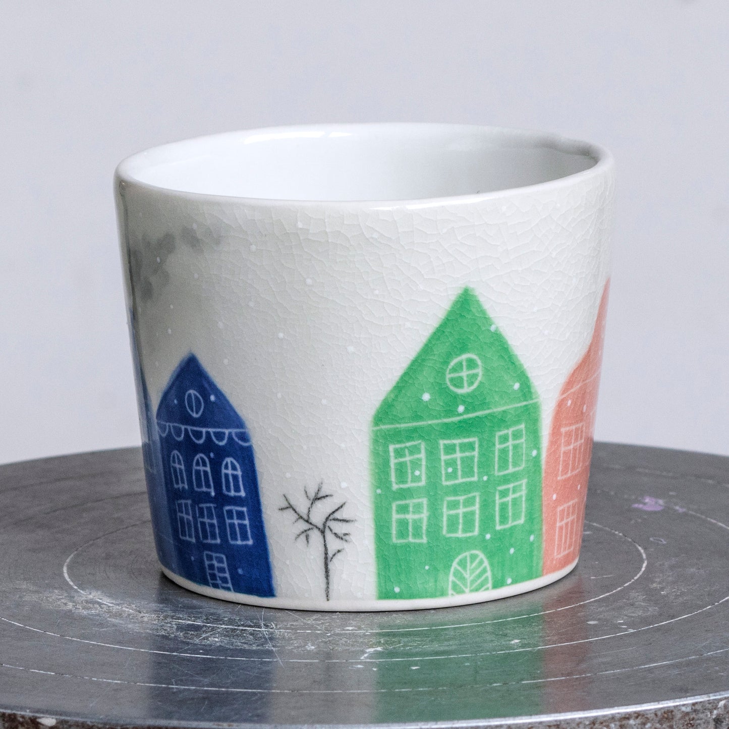 Porcelánový moka pohár 200ml / No.23