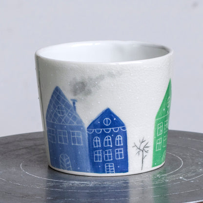 Porcelánový moka pohár 200ml / No.23