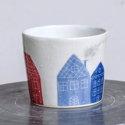 Porcelánový moka pohár 200ml / No.23