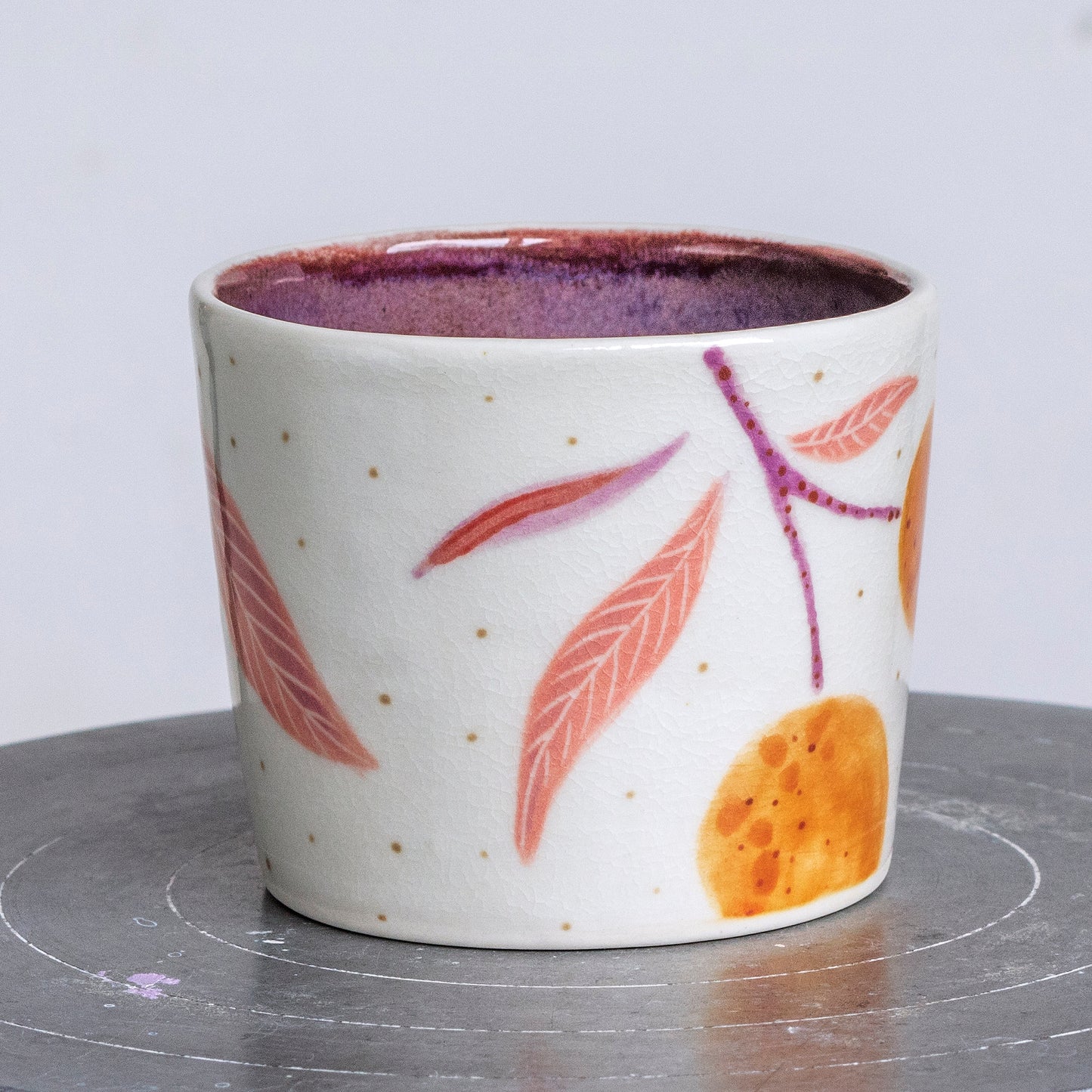 Porcelánový moka pohár 200ml / No.37