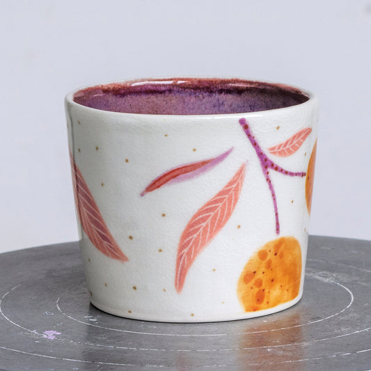 Porcelánový moka pohár 200ml / No.37