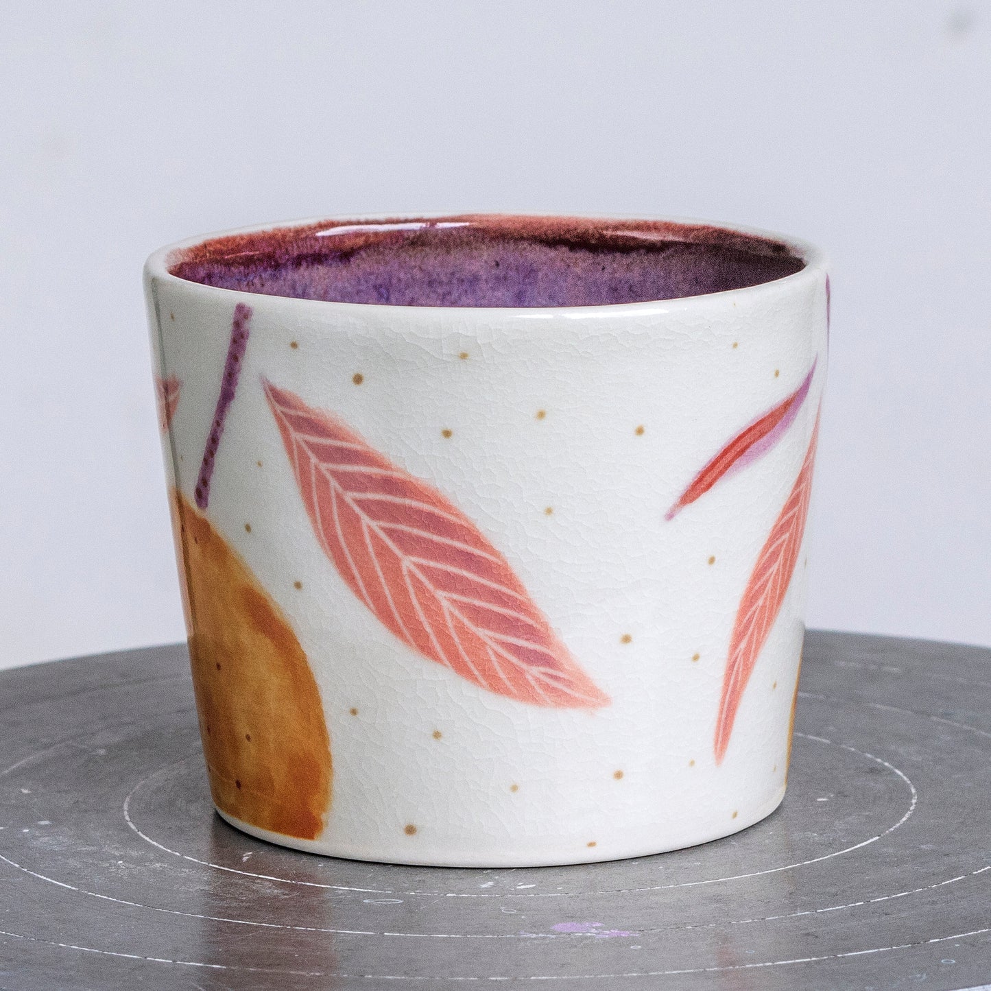 Porcelánový moka pohár 200ml / No.37