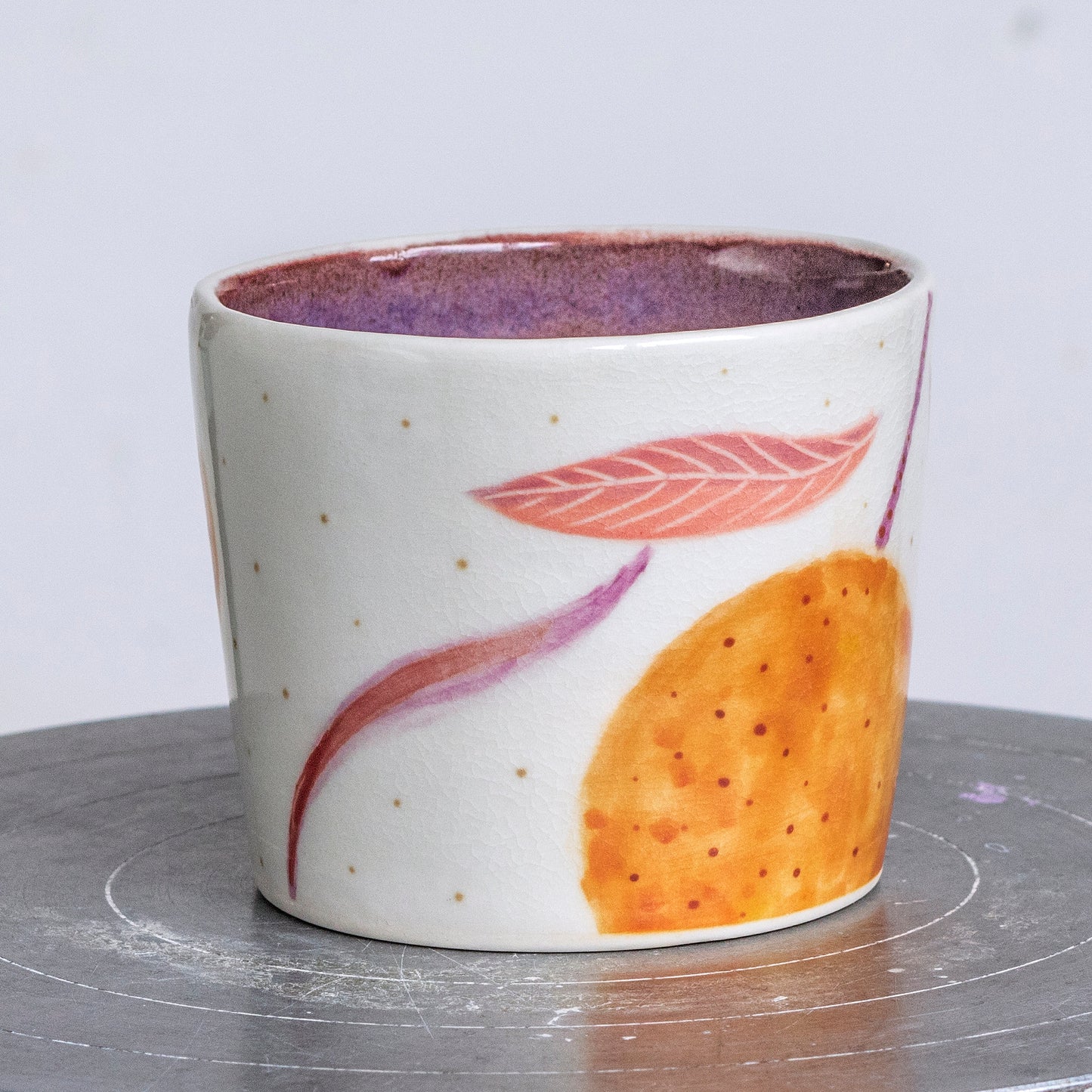 Porcelánový moka pohár 200ml / No.37