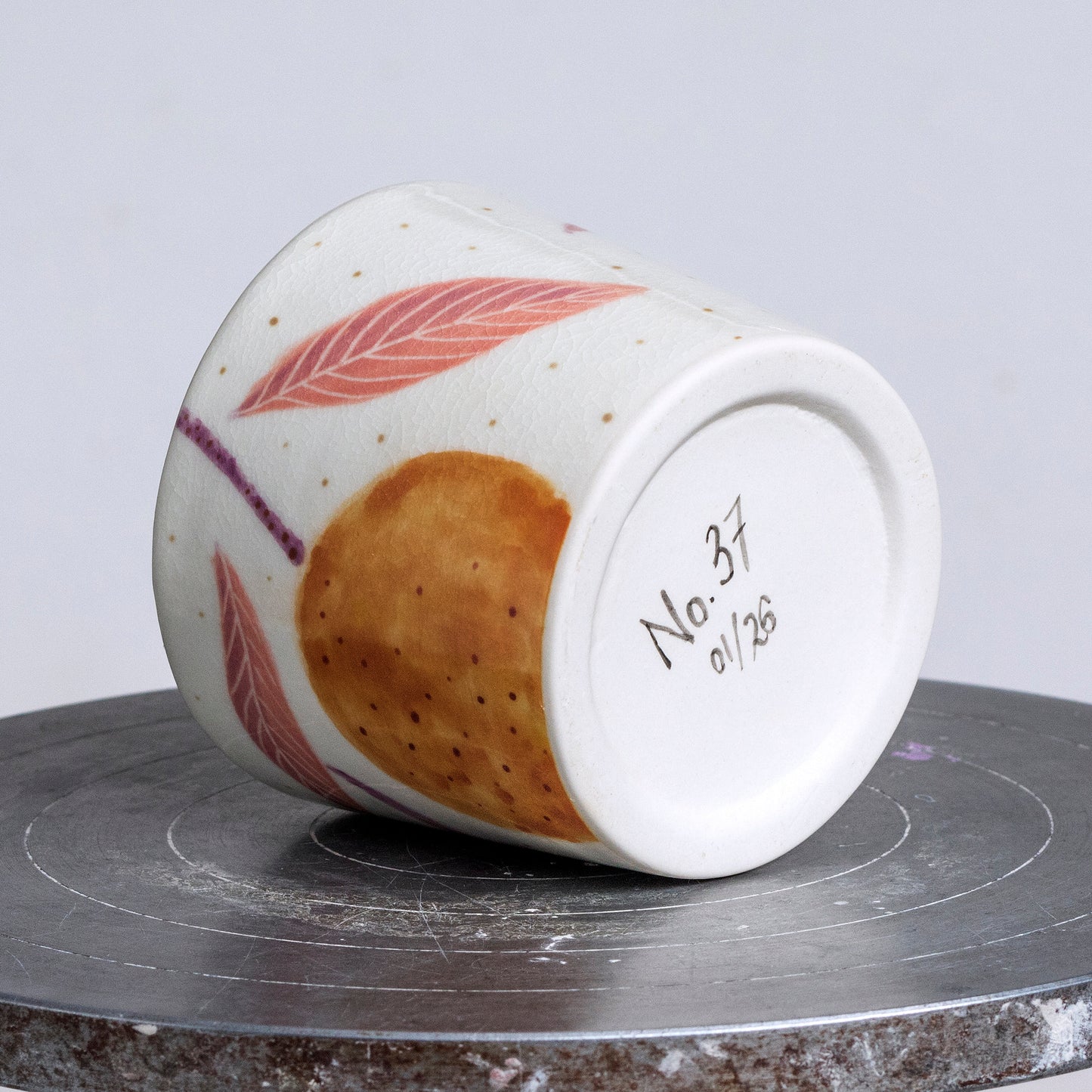 Porcelánový moka pohár 200ml / No.37