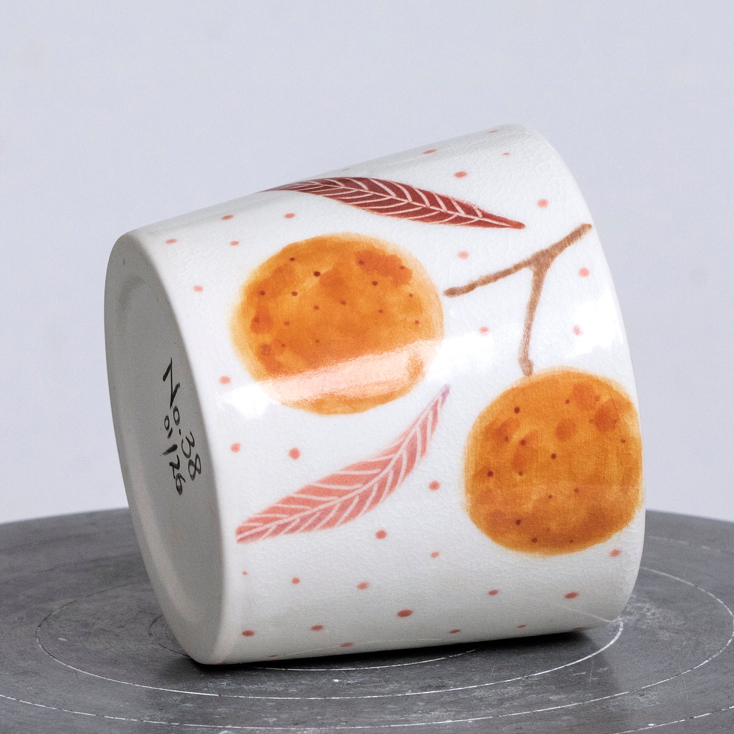 Porcelánový moka pohár 200ml / No.38