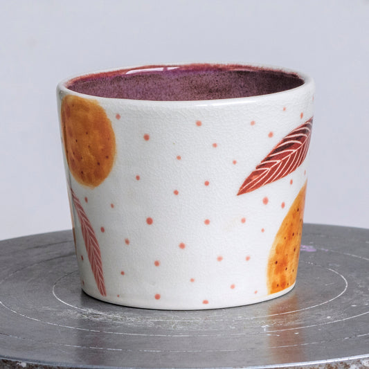 Porcelánový moka pohár 200ml / No.38