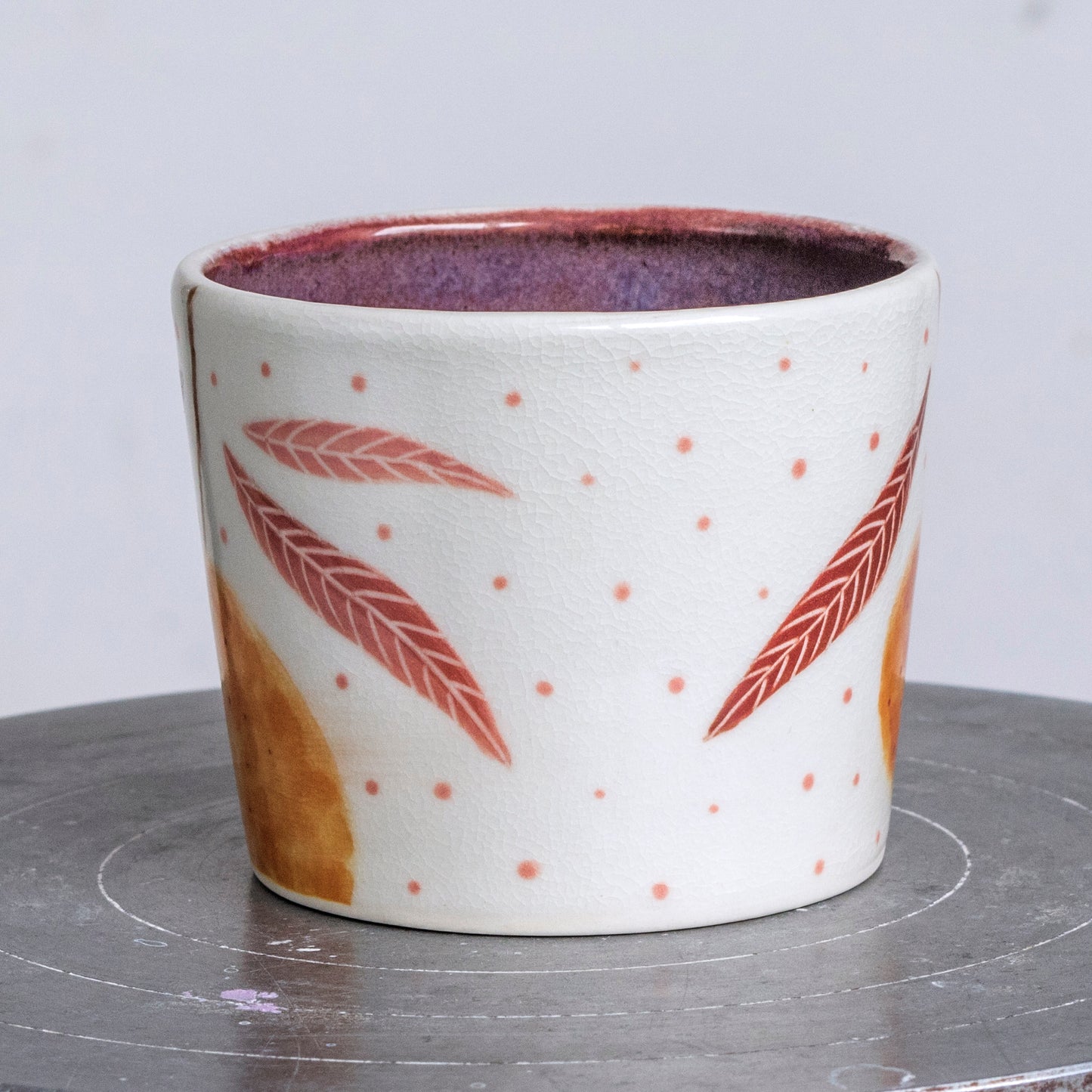 Porcelánový moka pohár 200ml / No.38