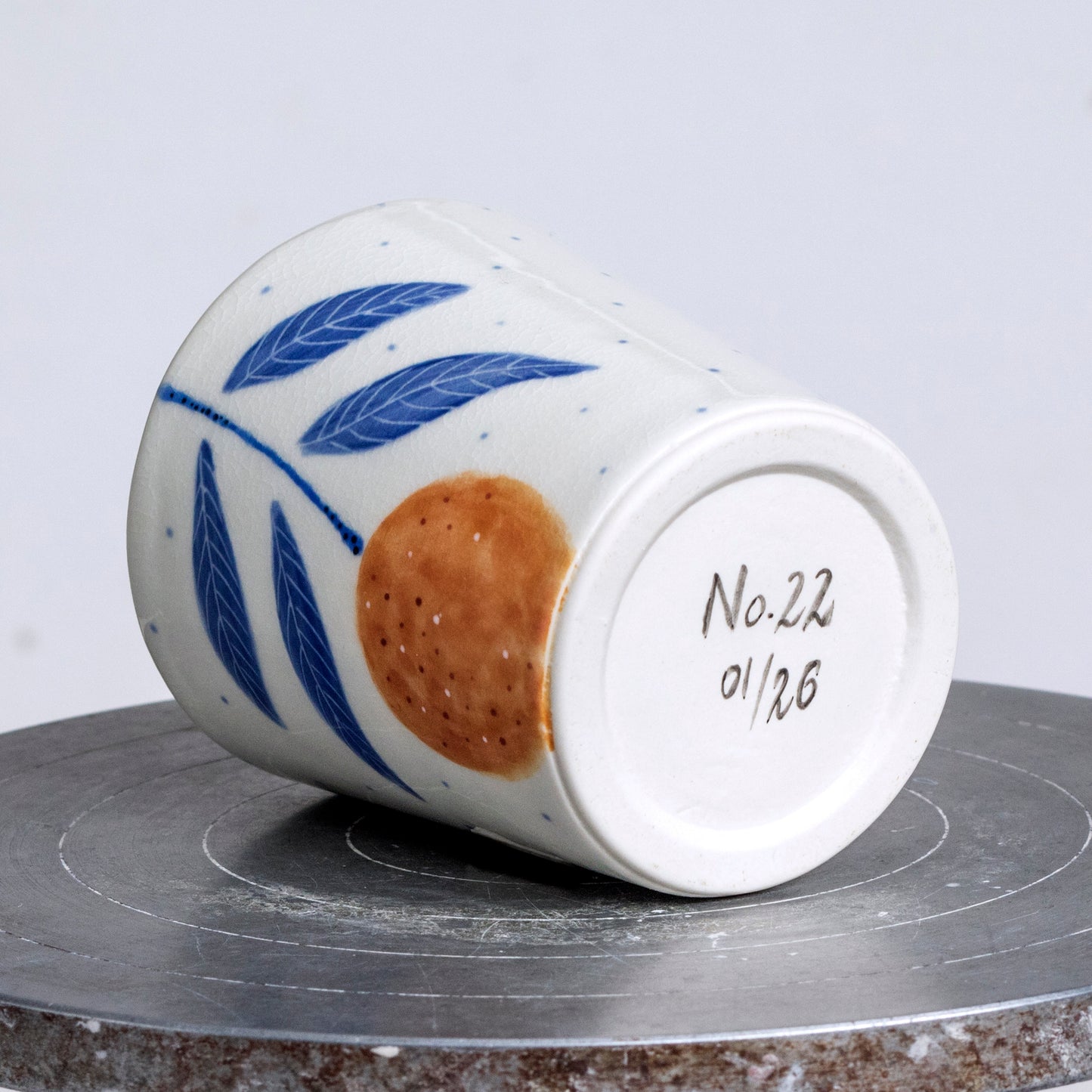 Porcelánový pohár 215ml / No.22