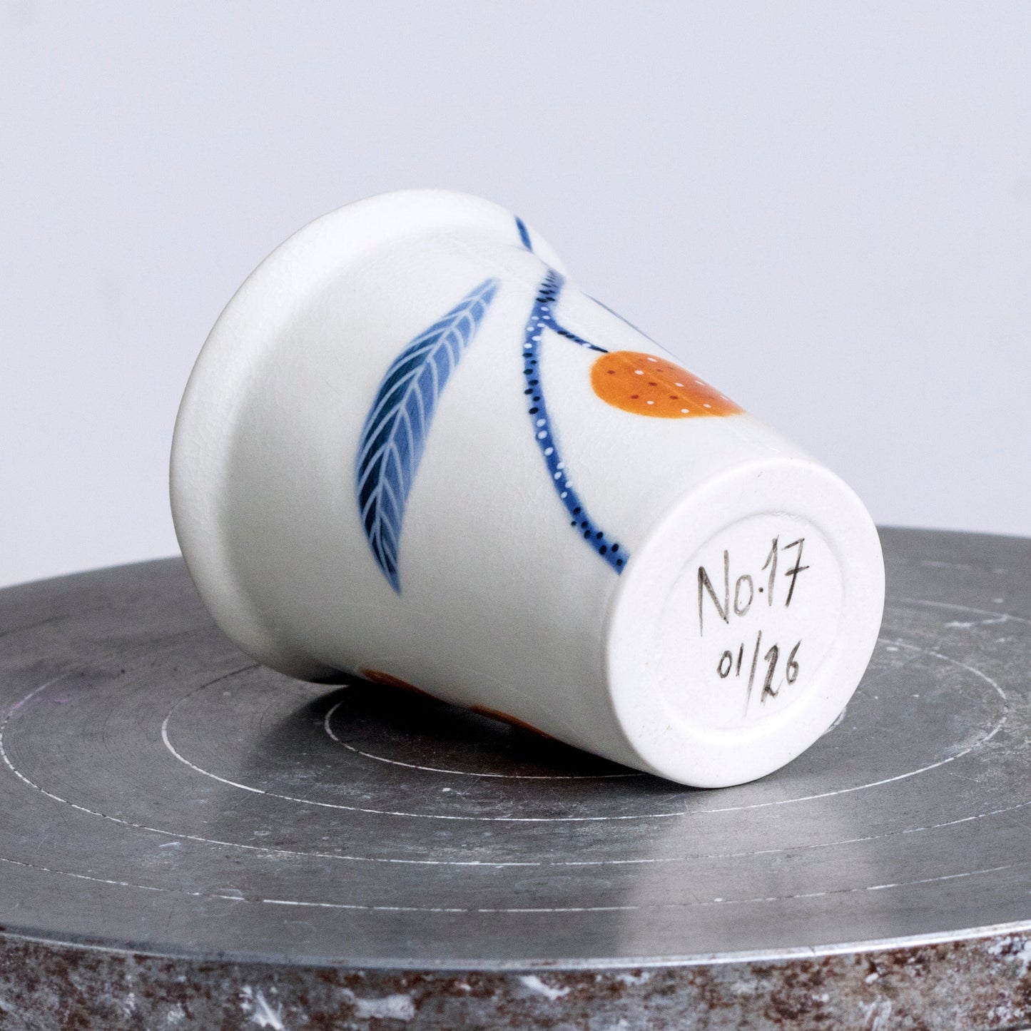 Porcelánový espresso pohárek 65ml / No.17