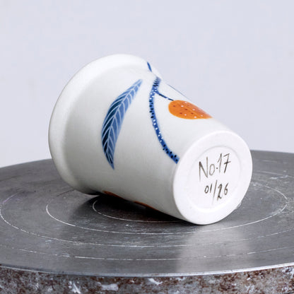 Porcelánový espresso pohárek 65ml / No.17