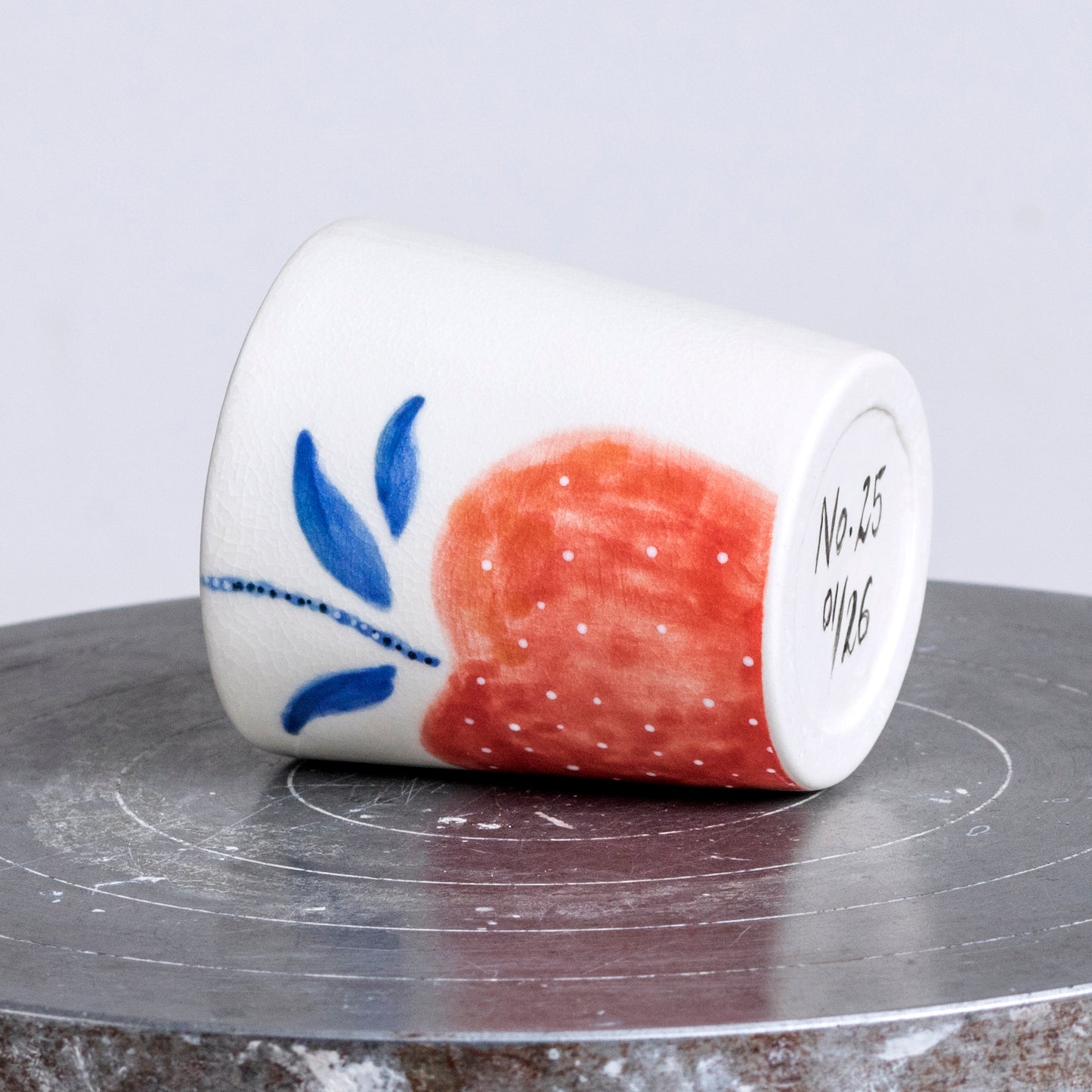 Porcelánový espresso pohárek 90ml / No.25