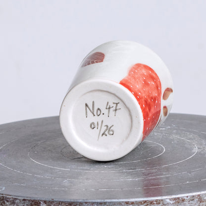 Porcelánový pohárek 90ml / No.47