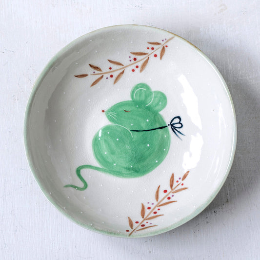 Porcelánový hlubší talířek 17cm / No.60