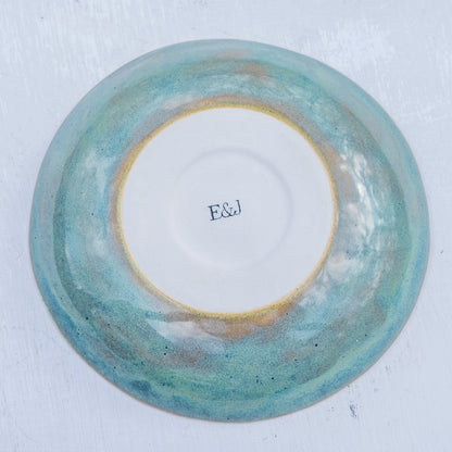 Porcelánový hlubší talířek 17cm / růžový / více kusů skladem