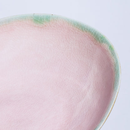 Porcelánový hlubší talířek 17cm / růžový / více kusů skladem