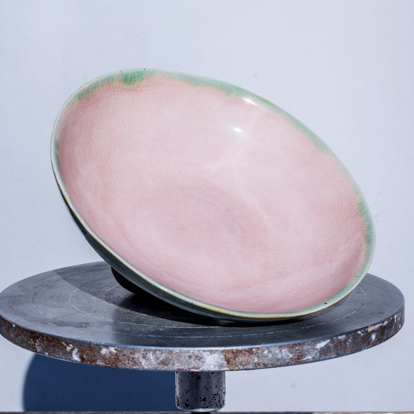 Porcelánový hlubší talířek 17cm / růžový / více kusů skladem