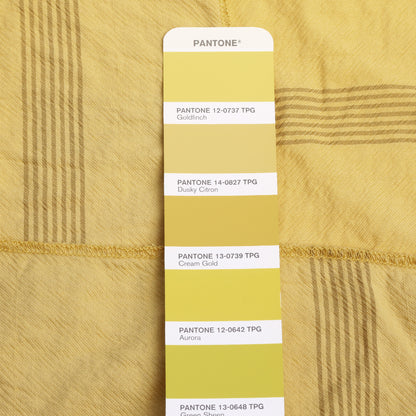 Princess sukně z bavlněného kepru / Pantone Dusky Citron / SKLADEM