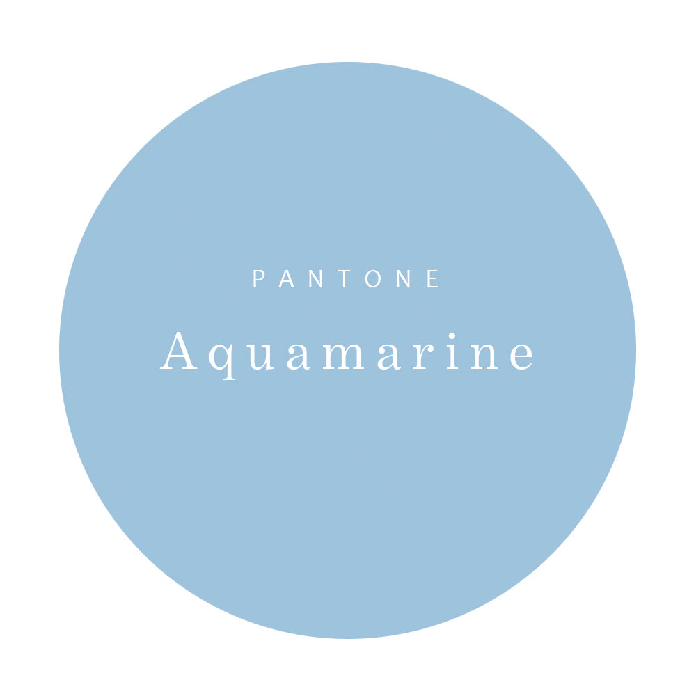 Princess sukně z bavlněného kepru / Pantone Aquamarine / SKLADEM