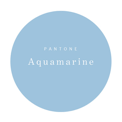 Princess sukně z bavlněného kepru / Pantone Aquamarine / SKLADEM