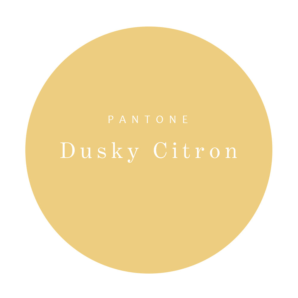 Princess sukně z bavlněného kepru / Pantone Dusky Citron