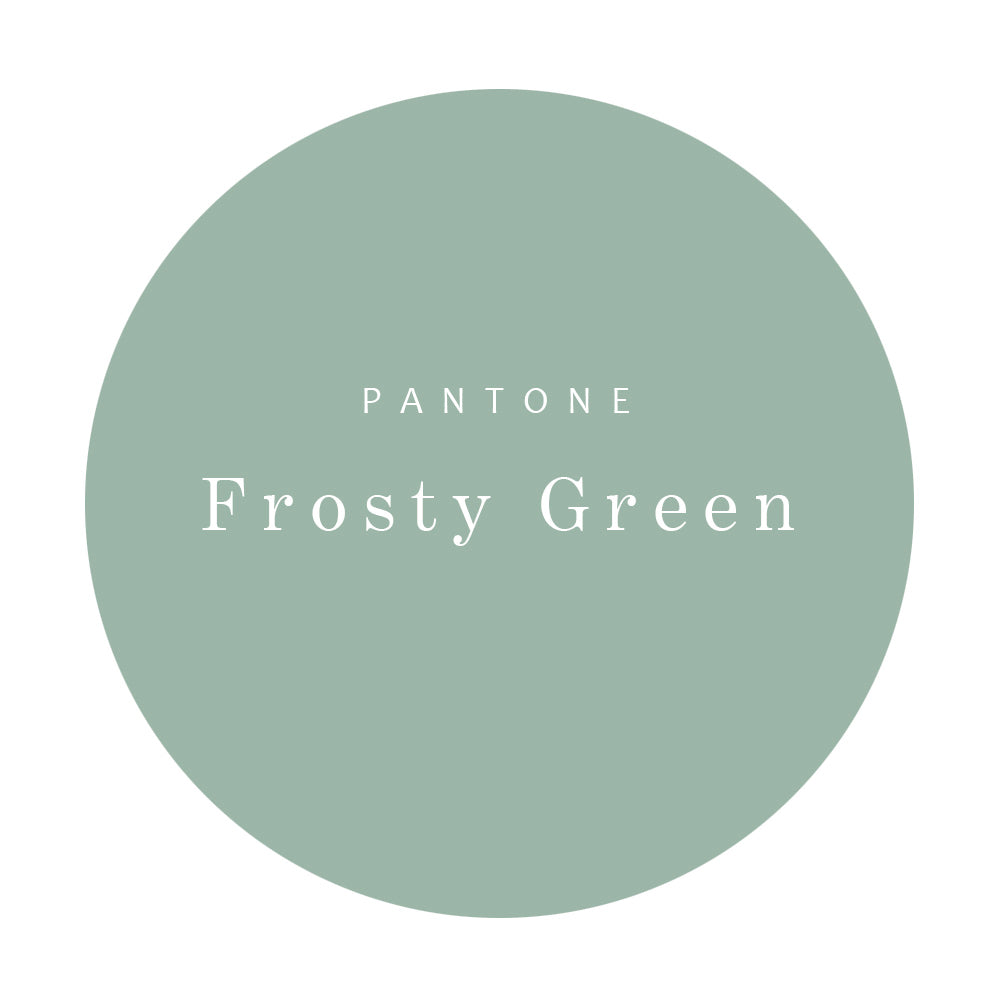 "Venkovanky" v odstínu Pantone Aqua Foam