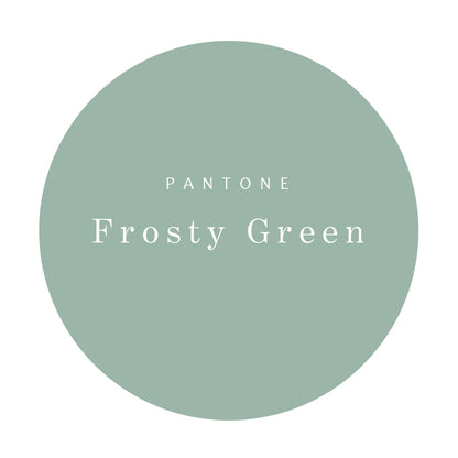 "Venkovanky" v odstínu Pantone Aqua Foam