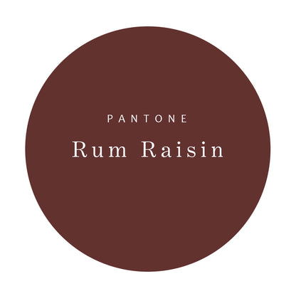 Extra jemné lněné povlečení v odstínu Pantone Rum Raisin