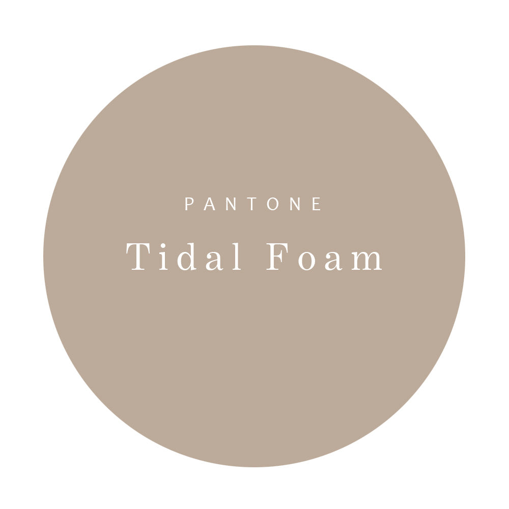Lněná zástěra v odstínu Pantone Tidal Foam